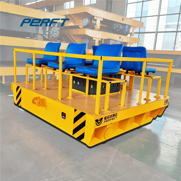 material transfer trolley for marble slab transport 75t